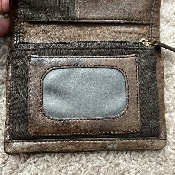 Fossil brown leather wallet - Picture 14 of 16